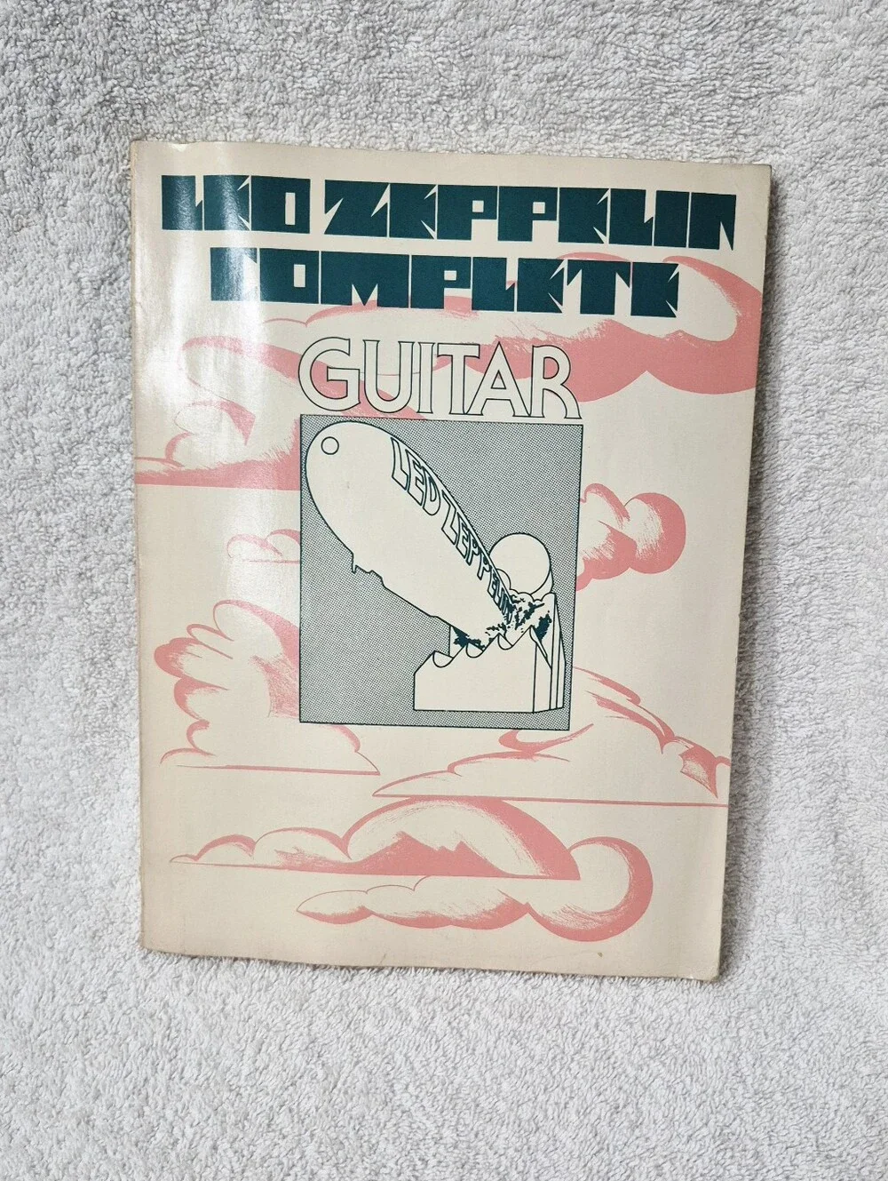 Led Zeppelin Complete Guitar All Songs From First Five Albums 1975 Vintage